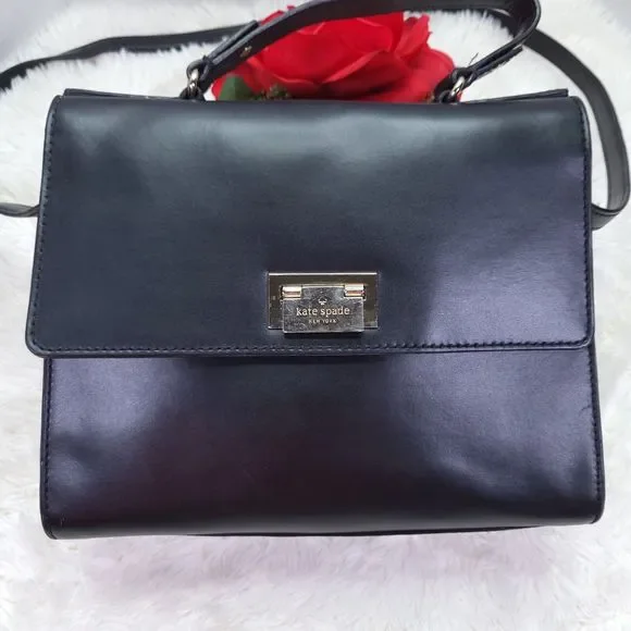 KATE SPADE NEW YORK Doris Harwood Place Large Top Handle Satchel Smooth Cowhide - Picture 4 of 16